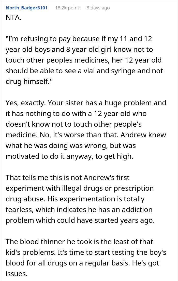 “AITA For Not Paying My Nephew’s Hospital Bill?” “AITA For Not Paying My Nephew’s Hospital Bill?”