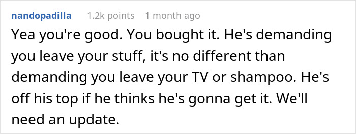 Landlord Calls The Police On Ex-Tenant For Taking Washer And Dryer He Bought Himself Landlord Calls The Police On Ex-Tenant For Taking Washer And Dryer He Bought Himself