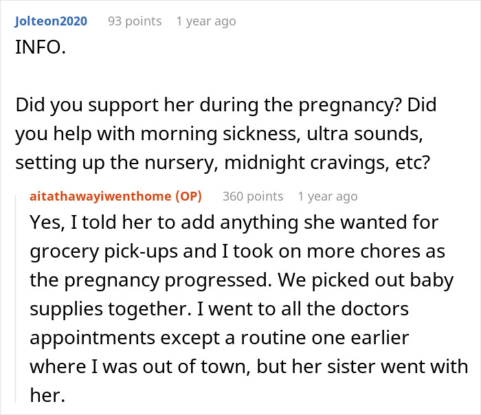 Guy Leaves Instead Of Waiting Around After Wife Bans Him From The Delivery Room, She's Furious