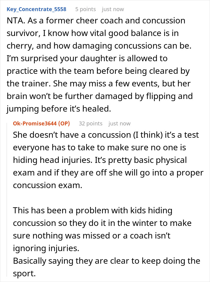 Dad Sympathizes With Coach And Won’t Argue With School For Not Allowing His Daughter To Cheerlead Dad Sympathizes With Coach And Won’t Argue With School For Not Allowing His Daughter To Cheerlead