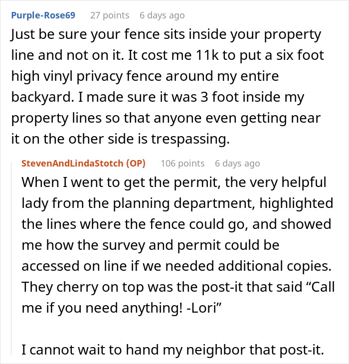 Person Has Enough Of Annoying Neighbor Reporting Them For Every Little Thing, Gets Petty Revenge Person Has Enough Of Annoying Neighbor Reporting Them For Every Little Thing, Gets Petty Revenge