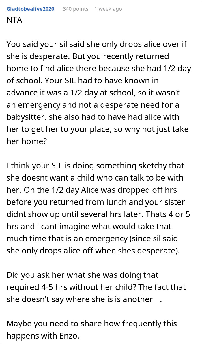 “She Burst Into Tears And Begged Me To Help”: Woman Threatens To Call CPS On Sister-In-Law “She Burst Into Tears And Begged Me To Help”: Woman Threatens To Call CPS On Sister-In-Law