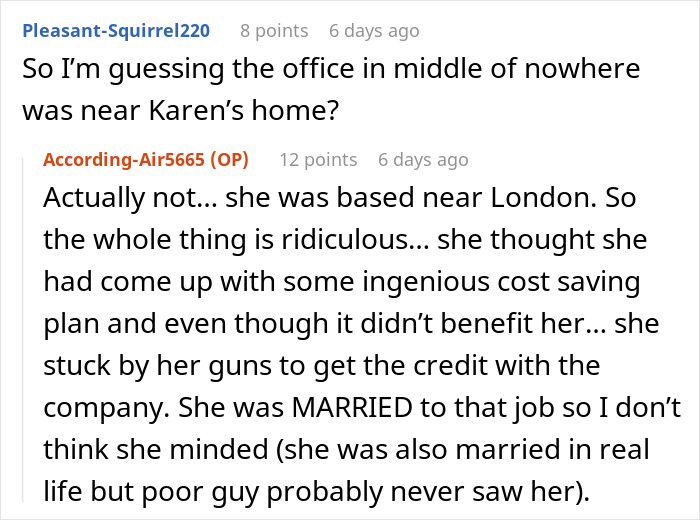 Guy Finds A Perfect Loophole After 'Karen' Boss Relocates Their Office