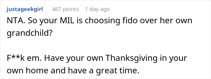 &ldquo;[Am I The Jerk] For Refusing To Bring My Daughter To Her Grandparents&rsquo; House On Thanksgiving?&rdquo;