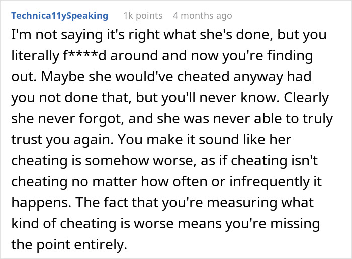 Cheating Husband Is Upset After Wife Does The Same To Him