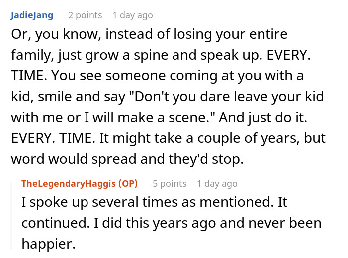 Woman Is Tired Of Family Dumping Their Kids On Her At Events, Stops Going