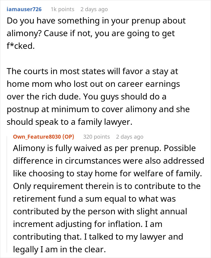 Wife Demands Her Husband Revoke Their Prenup Two Years Into Marriage, He Refuses