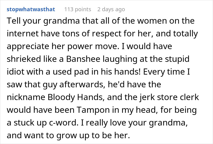 "Blood Exposed And All": Grandma Becomes Internet's Hero After Her Legendary Malicious Compliance "Blood Exposed And All": Grandma Becomes Internet's Hero After Her Legendary Malicious Compliance