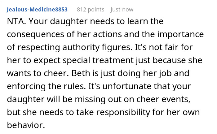 Dad Sympathizes With Coach And Won’t Argue With School For Not Allowing His Daughter To Cheerlead Dad Sympathizes With Coach And Won’t Argue With School For Not Allowing His Daughter To Cheerlead