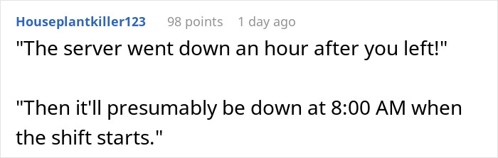 Coworkers Question Why Guy Keeps Leaving Early, He Maliciously Complies With &lsquo;Expectations&rsquo;