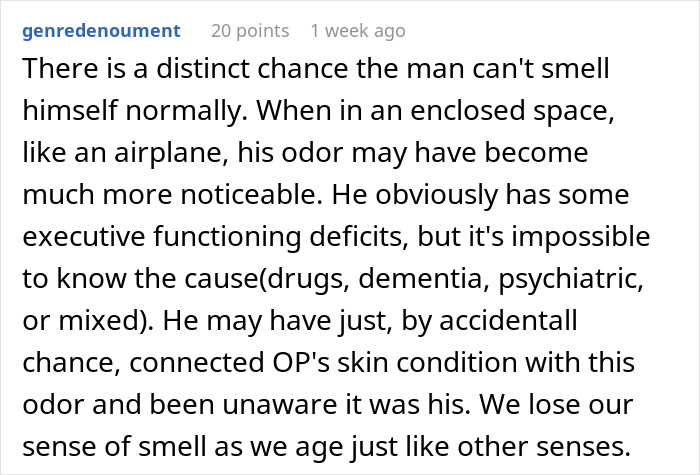 Jerk On A Plane Claims He Can't Sit Next To Smelly Passenger, Turns Out He's The One Who Stinks Jerk On A Plane Claims He Can't Sit Next To Smelly Passenger, Turns Out He's The One Who Stinks