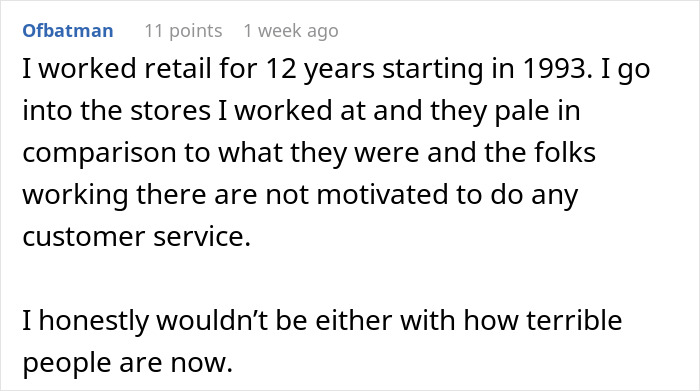 People Unveil The Sad Truth On How Working In Retail Has Changed Since The &rsquo;80s And &rsquo;90s