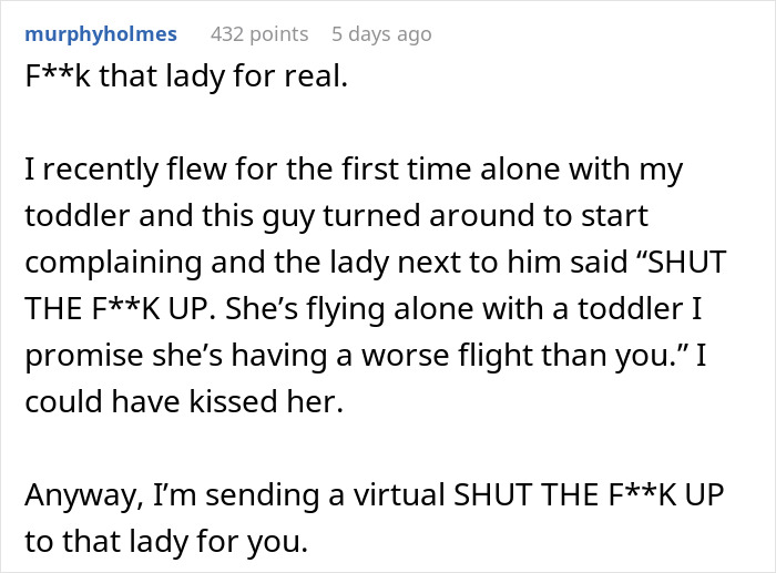 &ldquo;[God] Is Really Testing My Patience&rdquo;: Elderly Lady Rants About Well-Behaved Kid On The Plane