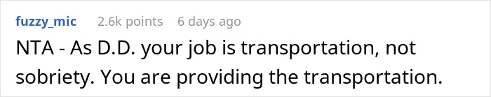 Person Enjoys Drinks On Their DD Nights As They Can&rsquo;t Operate A Vehicle, Gets Under A Friend&rsquo;s Skin