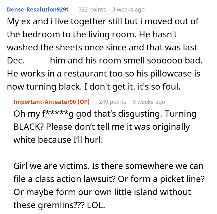 Grossed-Out Woman Shares A Screenshot Of A Chat With BF That Foreshadowed Their Breakup