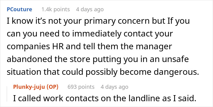 Employee At A Loss On What To Do After Boss Leaves Him Stranded During A Snowstorm