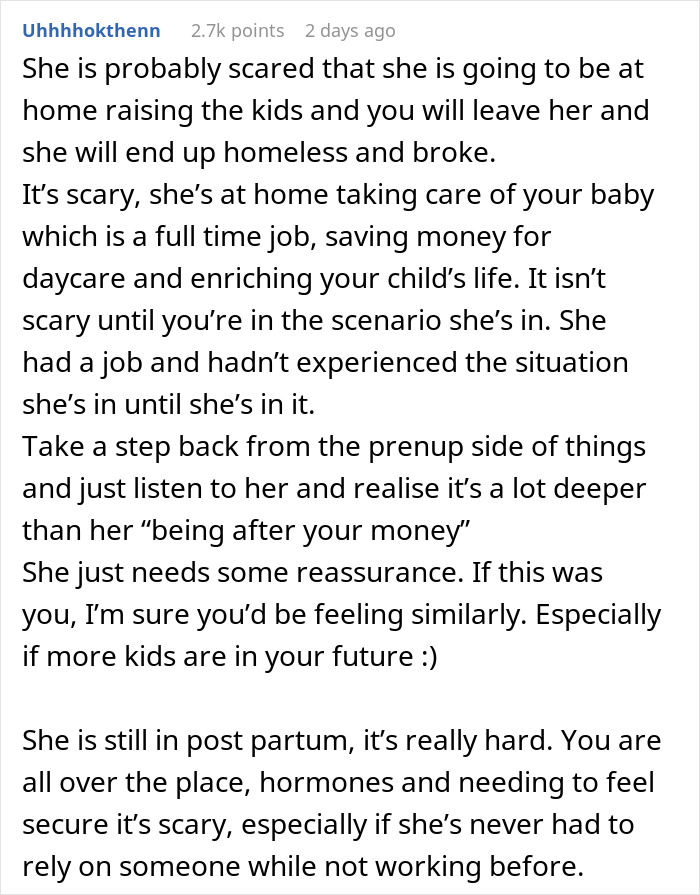 Wife Demands Her Husband Revoke Their Prenup Two Years Into Marriage, He Refuses