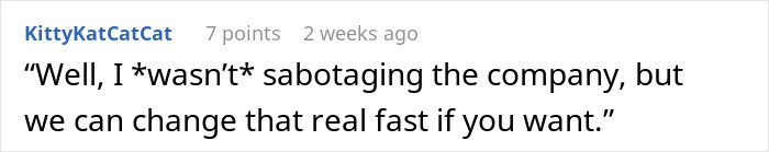 Boss Tries To Use Burned-Out Worker As A Scapegoat, She Quits Boss Tries To Use Burned-Out Worker As A Scapegoat, She Quits