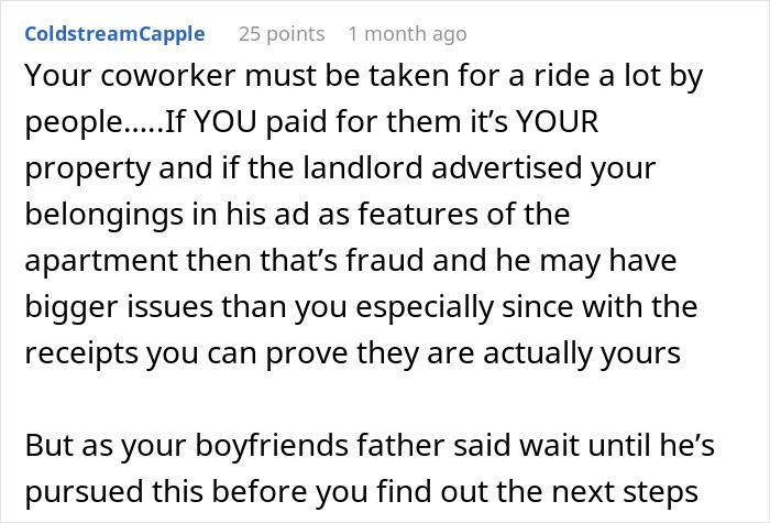 Landlord Calls The Police On Ex-Tenant For Taking Washer And Dryer He Bought Himself Landlord Calls The Police On Ex-Tenant For Taking Washer And Dryer He Bought Himself