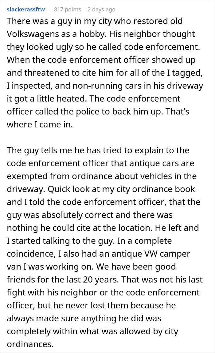 Neighbor Calls Police Because Of A Few Leaves, Regrets It After This Guy Gets Revenge