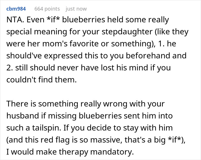 Man Dubs Wife An Overreactor After She Leaves When He Tosses A Cake She Made For Stepkid