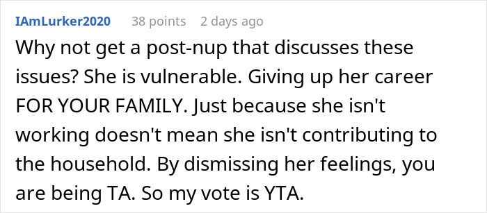 Wife Demands Her Husband Revoke Their Prenup Two Years Into Marriage, He Refuses