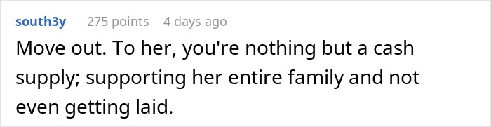 Wife Asks For Divorce After 15 Years, Expects Partner To Continue Living With Her