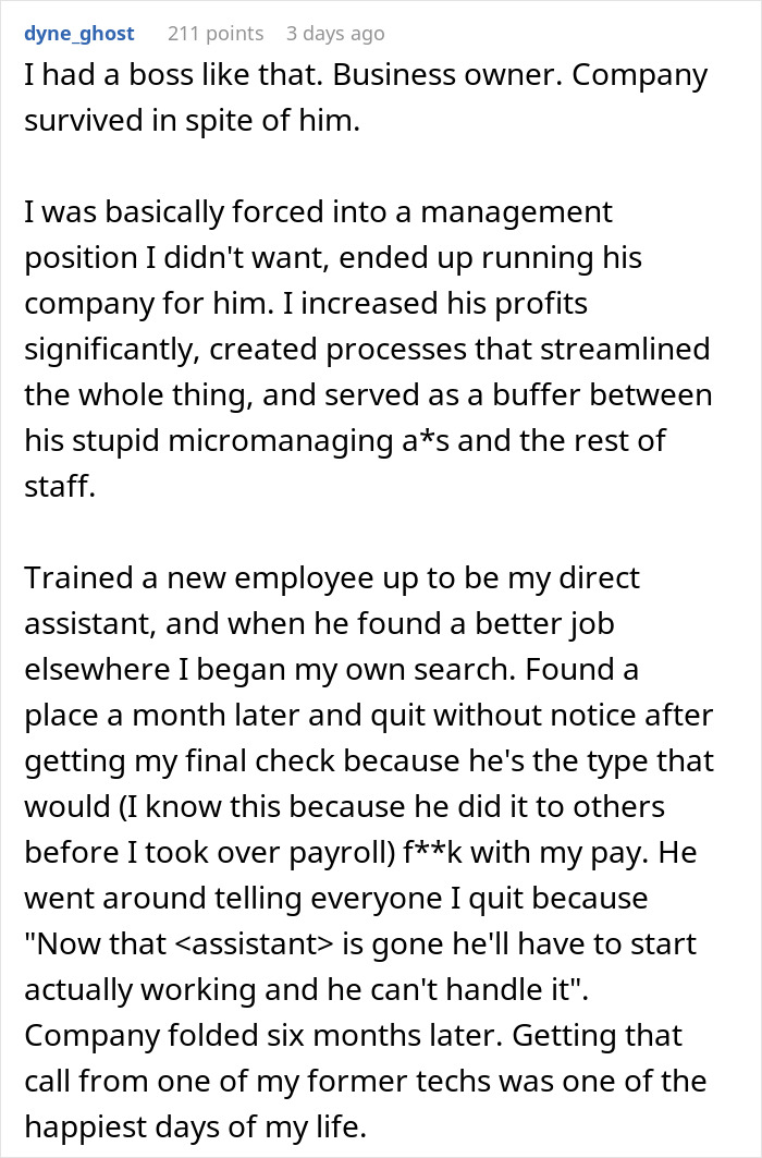 Guy Quits His Job Just To Prove His Manager Is Useless, It Works Wonders