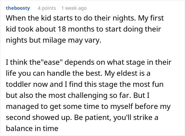 New Dad Asks When He Will Finally Get Some Of His Life Back, Gets Advice From Seasoned Parents New Dad Asks When He Will Finally Get Some Of His Life Back, Gets Advice From Seasoned Parents