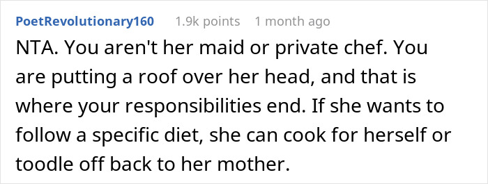 Woman Wonders If She&rsquo;s A Jerk For Refusing To Cook Separately For Her Vegan Niece