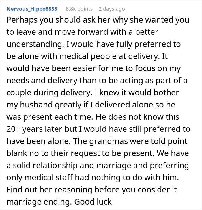 Woman Boots Husband From The Delivery Room, He Boots Her From His Will And Testament Woman Boots Husband From The Delivery Room, He Boots Her From His Will And Testament