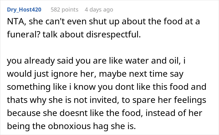 "Am I The Jerk For Telling My DIL She Wasn't Invited Since She Is An Embarrassment At Dinners?" "Am I The Jerk For Telling My DIL She Wasn't Invited Since She Is An Embarrassment At Dinners?"
