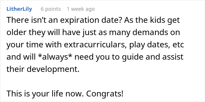 New Dad Asks When He Will Finally Get Some Of His Life Back, Gets Advice From Seasoned Parents New Dad Asks When He Will Finally Get Some Of His Life Back, Gets Advice From Seasoned Parents