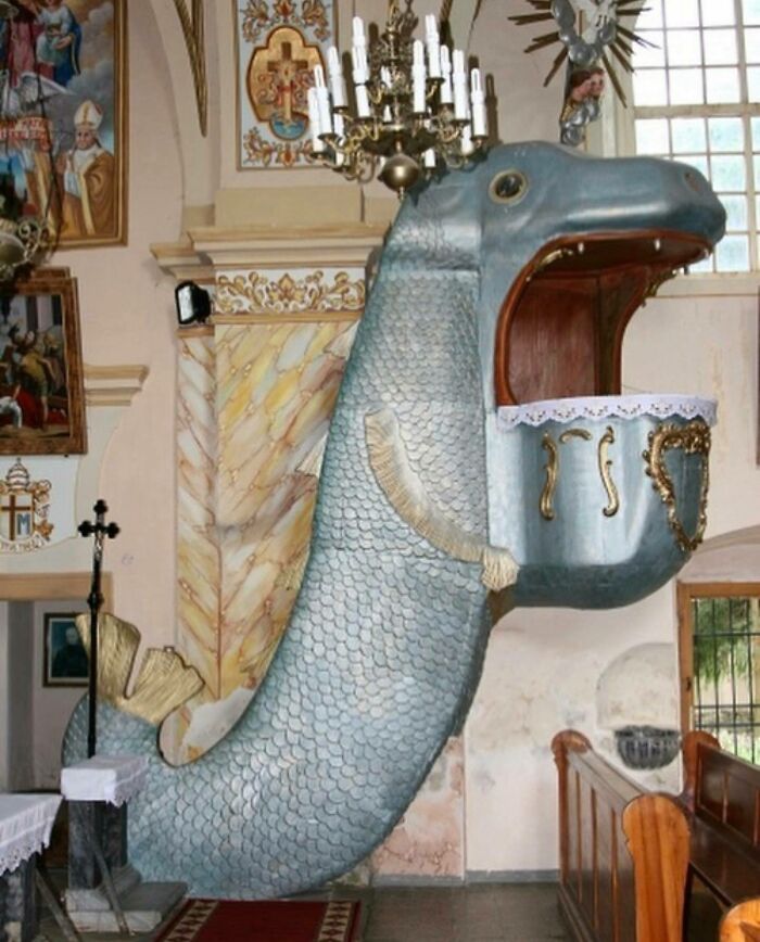 1750s. Design vs. Functionality. Baroque Pulpit. Dobroszów🇵🇱