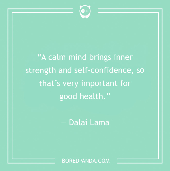 Dalai Lama quite on self-confidence  - 2