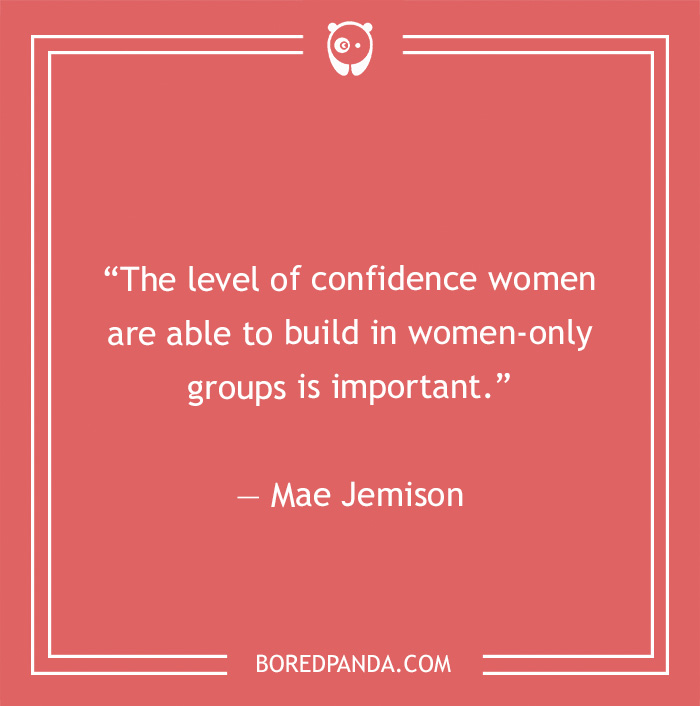 Mae Jemison quote on confident women  - 13