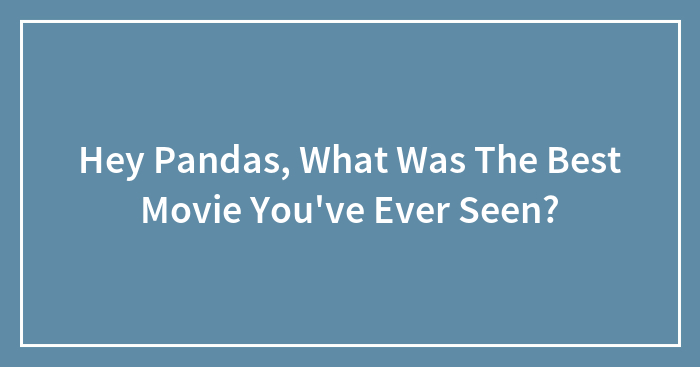 Hey Pandas, What Was The Best Movie You’ve Ever Seen?