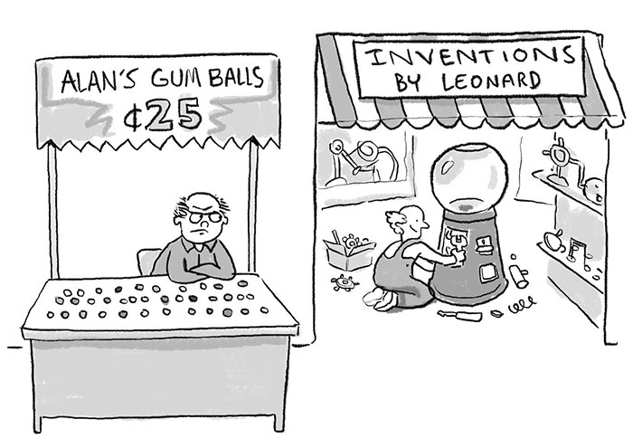 30 Hilariously Creative Short Cartoons Filled With Absurd Situations, By Will Santino (New Pics)