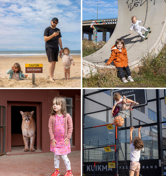 A Year Ago I Started Sending My Girlfriend These Photos Whenever She Asked If The Baby Was Okay