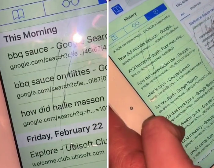 Dad And Netizens Are Collectively Mortified After Scrolling Through 8YO’s Internet Browsing History