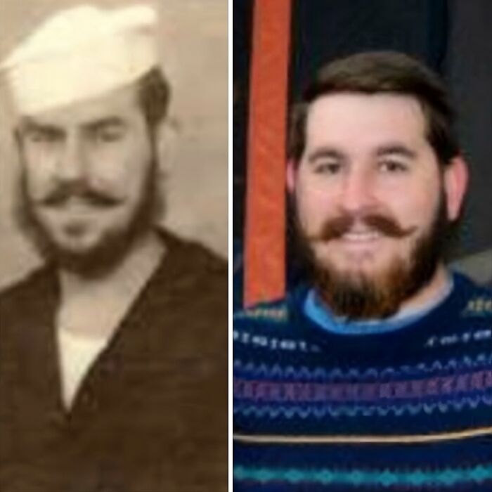 Busqué mi nombre en google y encontré a mi doble de hace 70 años, que también se llama como yo