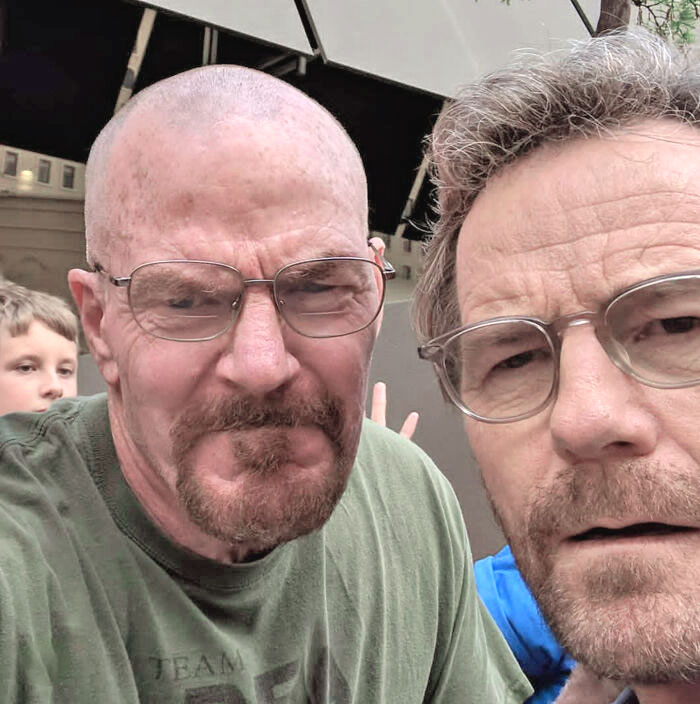Me decían que era el doble de Bryan Cranston desde que empezó Breaking Bad
