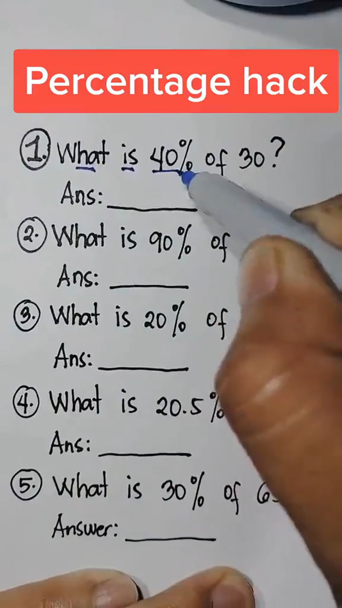 &ldquo;This Changed My Life&rdquo;: People React To Math Hack To Easily Calculate Percentages