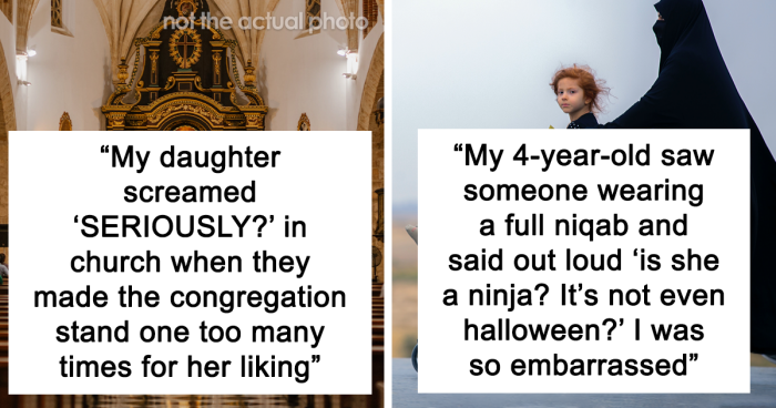 I Wanted The Ground To Swallow Me: Unusually Embarrassing Things Kids Did