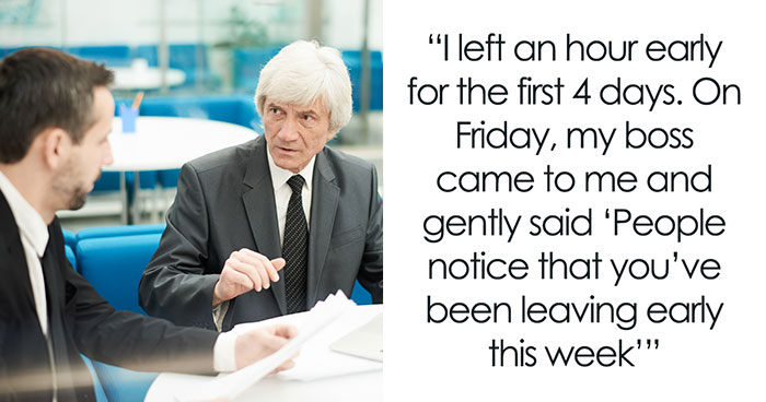 Coworkers Question Why Guy Keeps Leaving Early, He Maliciously Complies With ‘Expectations’