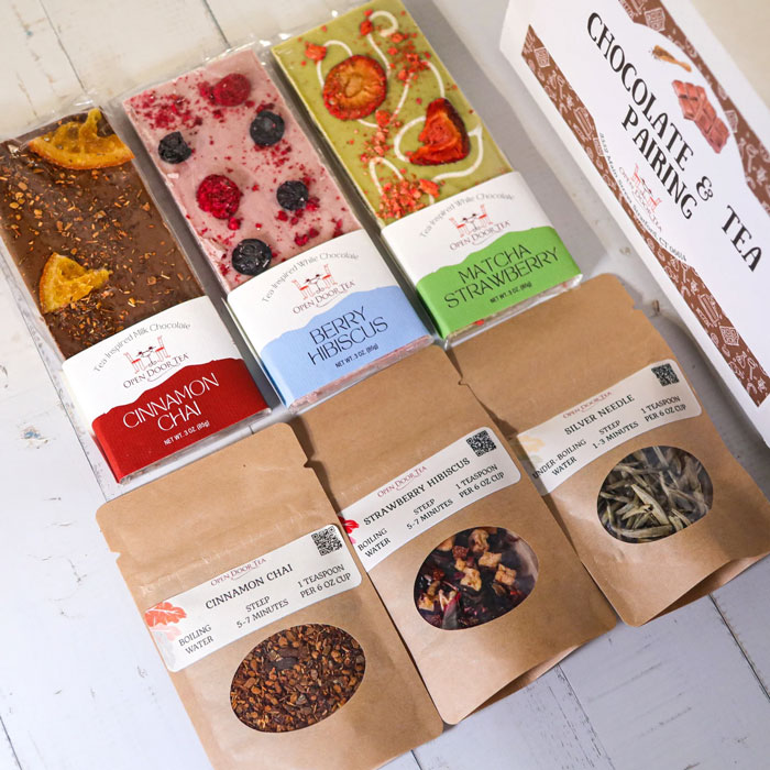 Tea & Chocolate: A gift set so heavenly it turns every sip and bite into a sensory voyage not worth missing.