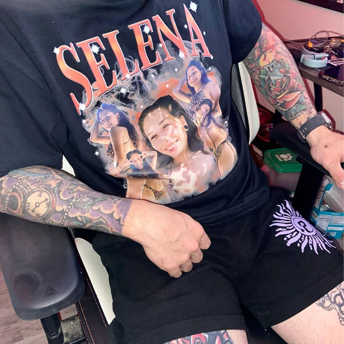 Custom Bootleg Rap Tee: A personal, vintage inspired gift that will make him stand out at any party or event.