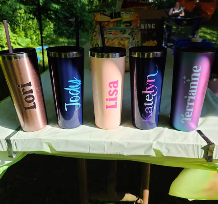 Personalized Cup: Perfect for your hot or cold beverages, that'll always showcase your unique style and keep your drink at an ideal temperature, satisfying your thirst and style needs at once.