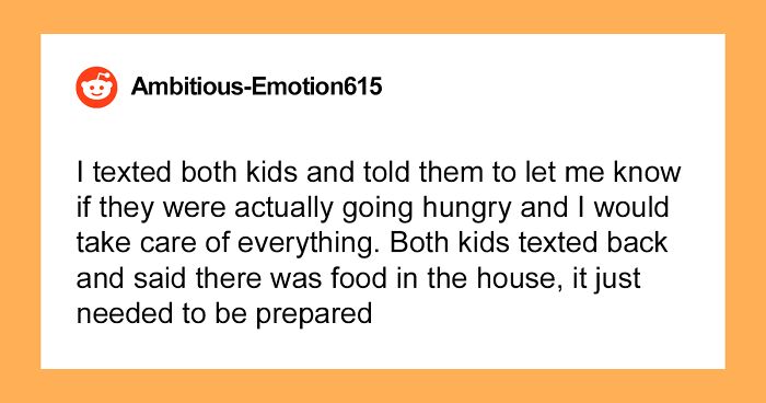 Woman Asks Ex For Money Because She And The Kids Are Out Of Food, Flips Out When He Refuses