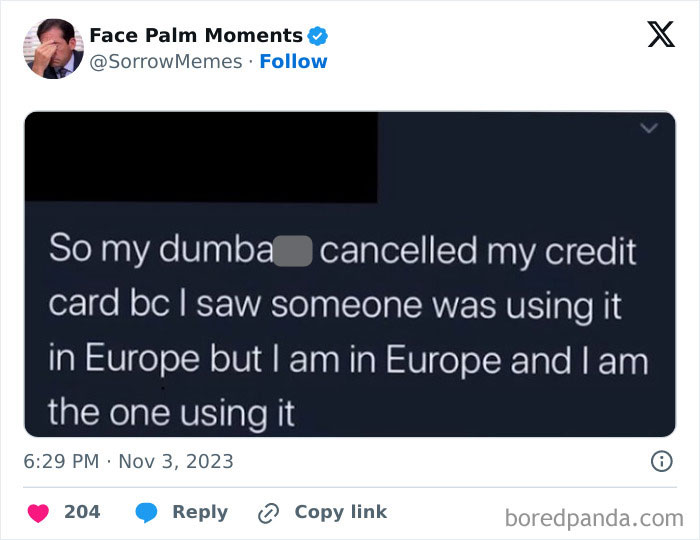 Facepalm-Moments